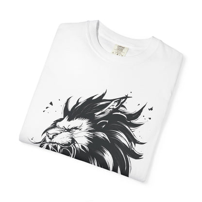 Lion King Graphic T-Shirt — '王者' Bold Asian-Inspired Streetwear
