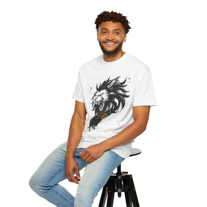 Lion King Graphic T-Shirt — '王者' Bold Asian-Inspired Streetwear