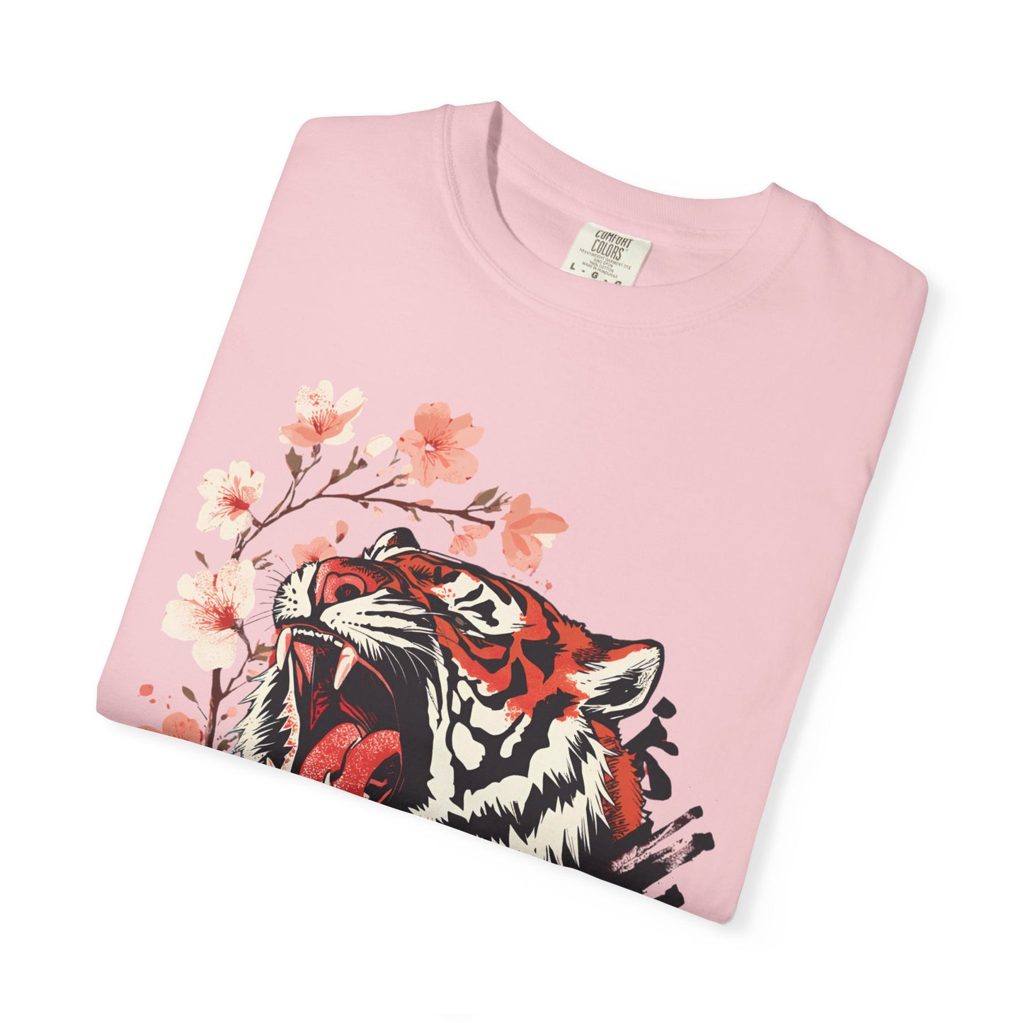 Roaring Tiger & Cherry Blossoms T-Shirt