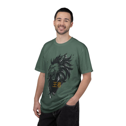 Lion King Graphic T-Shirt — '王者' Bold Asian-Inspired Streetwear