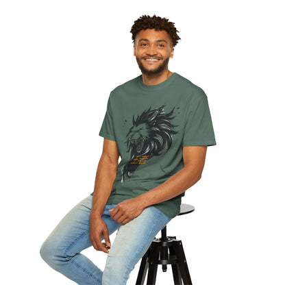 Lion King Graphic T-Shirt — '王者' Bold Asian-Inspired Streetwear