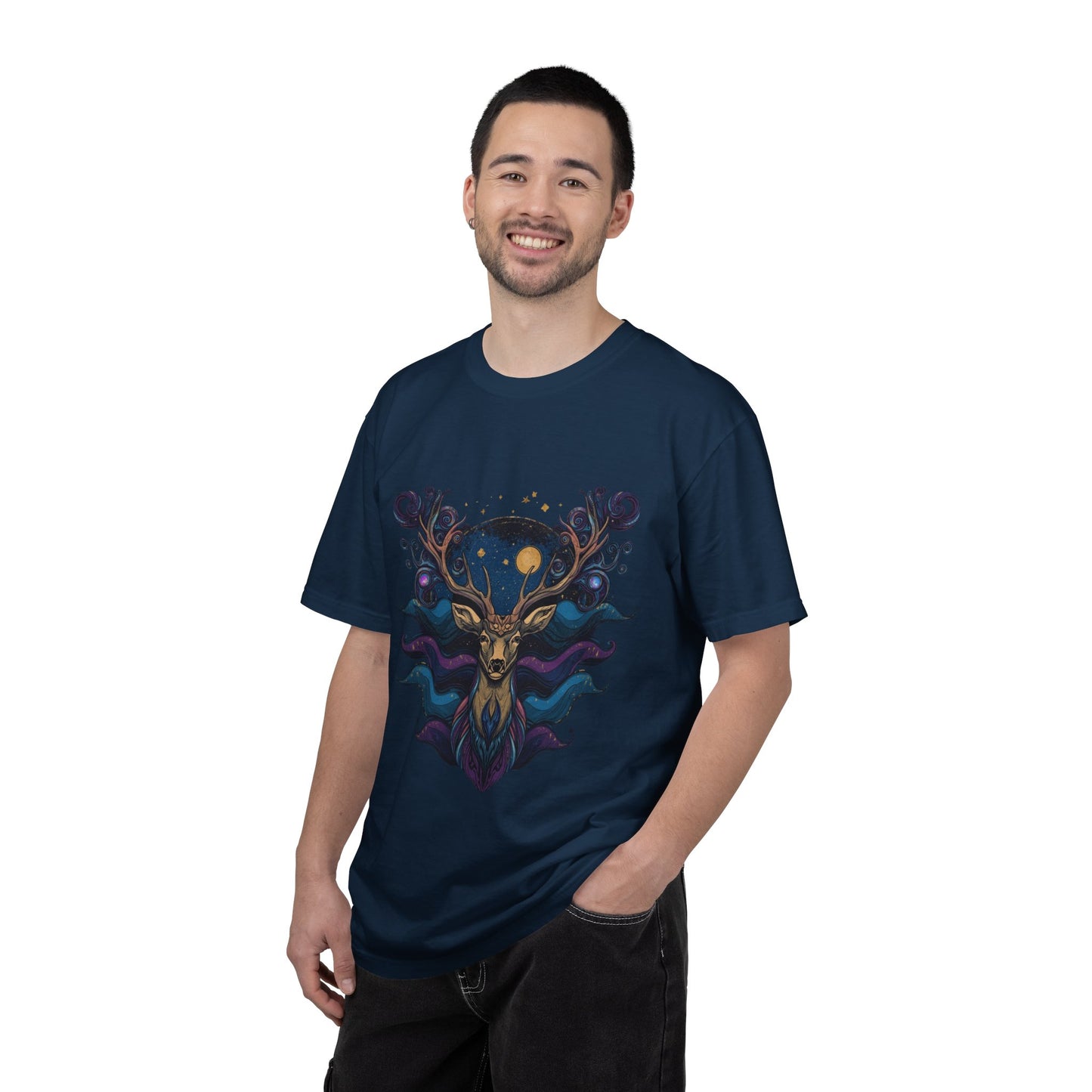 Mystic Stag Nightscape T-Shirt
