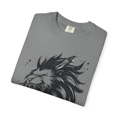 Lion King Graphic T-Shirt — '王者' Bold Asian-Inspired Streetwear