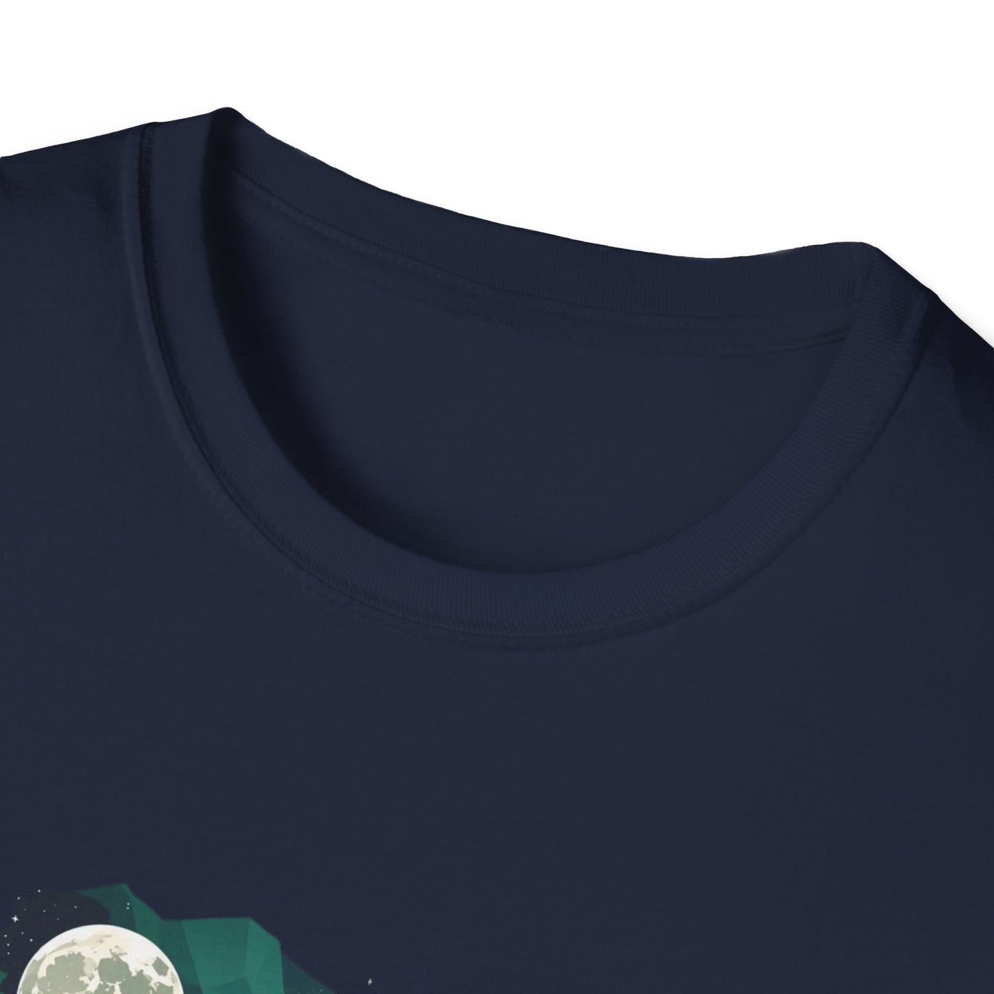 wolf Spirit T-Shirt — Animal Spirit Graphic Tee with Blue-Eyed Cat