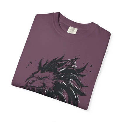 Lion King Graphic T-Shirt — '王者' Bold Asian-Inspired Streetwear
