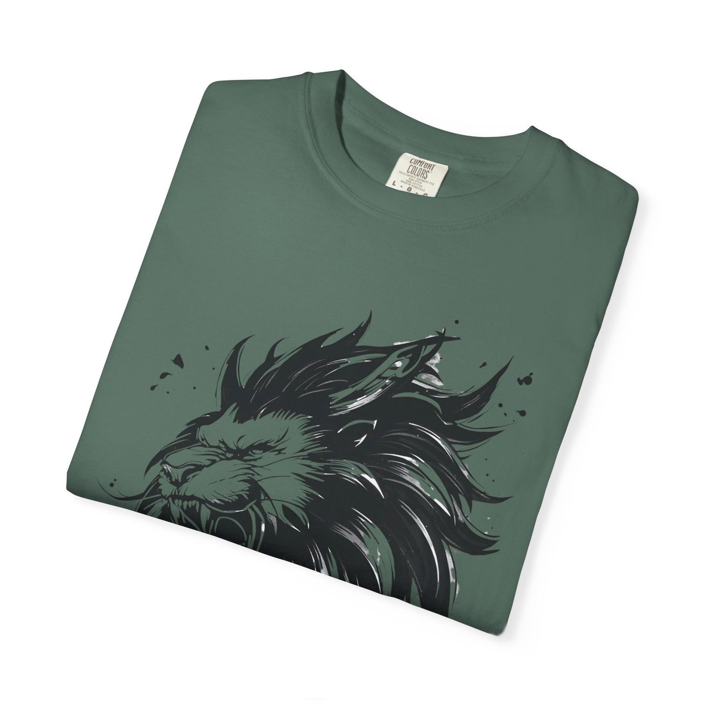 Lion King Graphic T-Shirt — '王者' Bold Asian-Inspired Streetwear