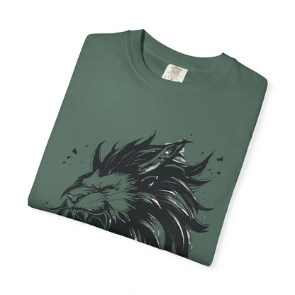 Lion King Graphic T-Shirt — '王者' Bold Asian-Inspired Streetwear